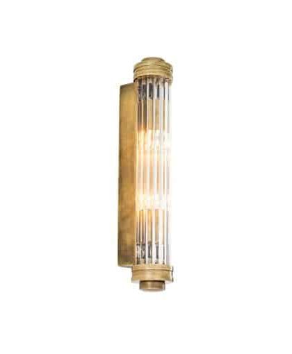 Gascogne vägglampa mässing