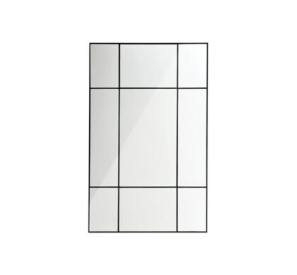 Mountbatten spegel svart