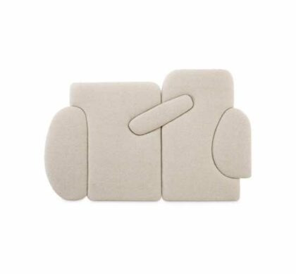 Minori sänggavel cascade off-white