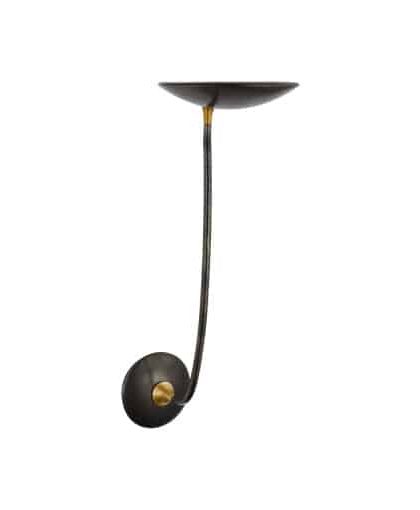 Keira vägglampa brons/antik mässing L