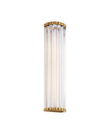 Kean 21 vägglampa antik mässing