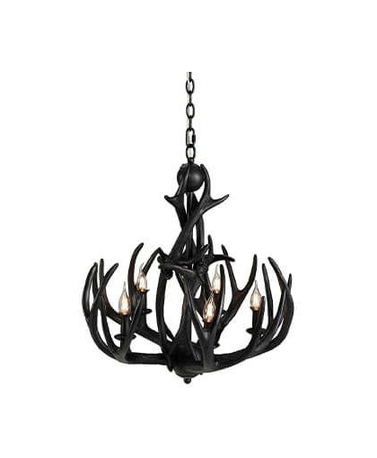 Antler takkrona svart