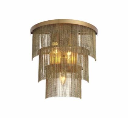 Tissot vägglampa mässing