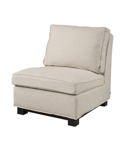 Town fåtölj linen sand