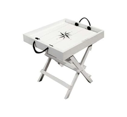 Compass brickbord vit