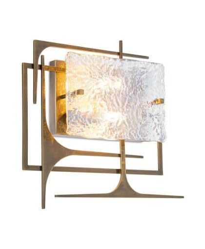 Zeno vägglampa mässing