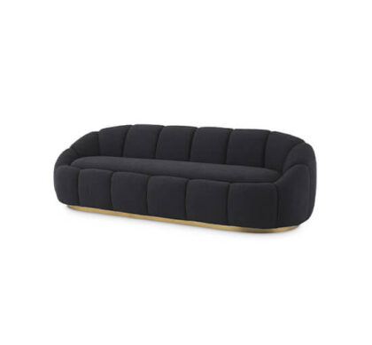 Inger soffa bouclé black