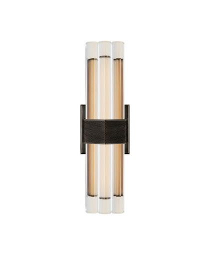 Fascio 14 vägglampa brons