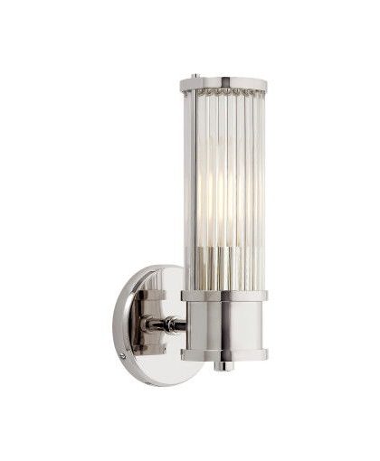 Allen vägglampa nickel