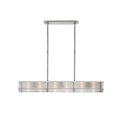 Allen linjär taklampa nickel M