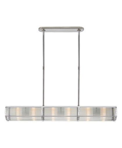 Allen linjär taklampa nickel M