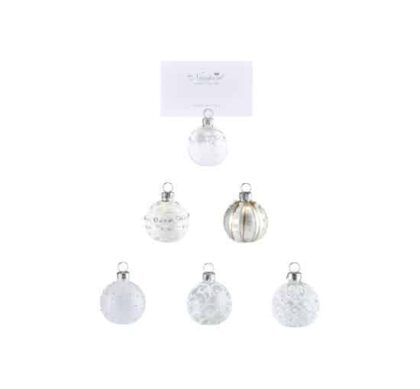Silverton placeringskortshållare 6-pack