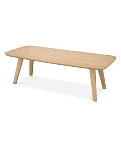 Glover matbord natural oak veneer