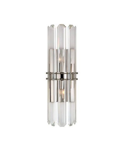 Bonnington Tall vägglampa nickel