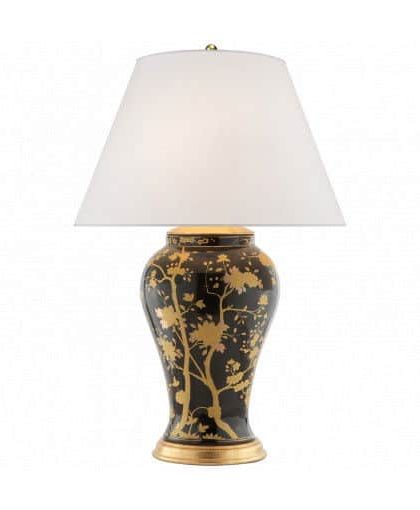Gable bordslampa svart/guld