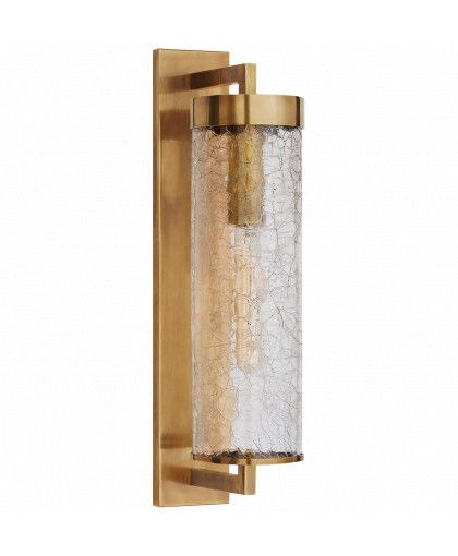Liaison vägglampa mässing
