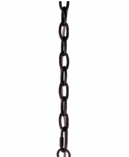 Kedja förlängning taklampa Nest svart 60cm