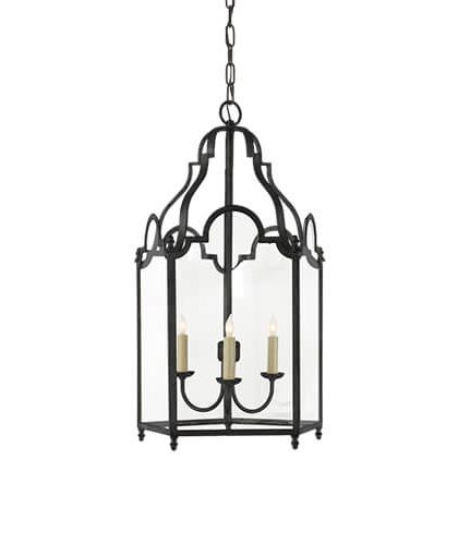 French Market taklampa black rust