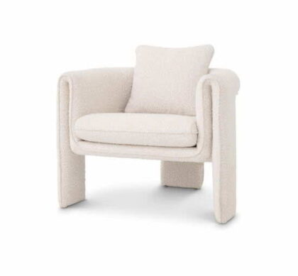 Toto fåtölj bouclé cream