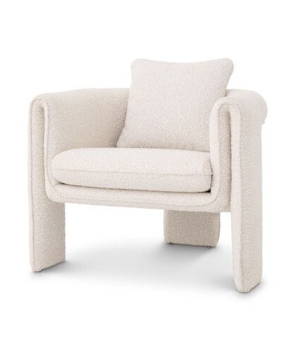 Toto fåtölj bouclé cream