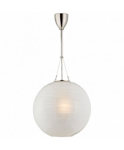 Hailey takpendel rund nickel