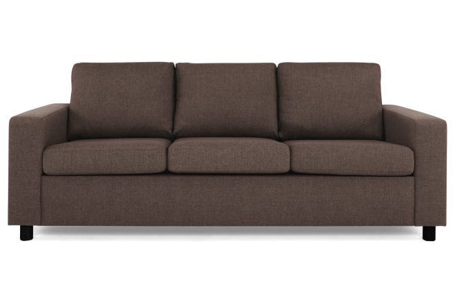 Soffa nevada 3-sits - brun
