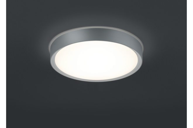 Trio lighting h2o clarimo led plafond grå - vit