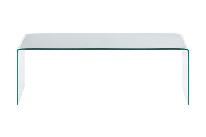 Soffbord burano 110 cm glas - glas