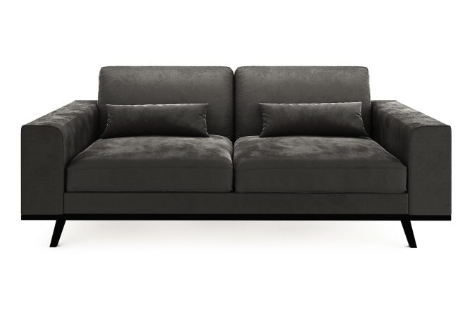 Soffa haga 2-sits - mörkgrå