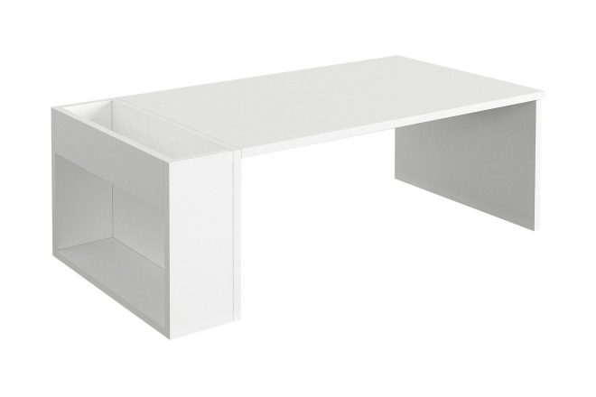 Soffbord joshua 95 cm - vit