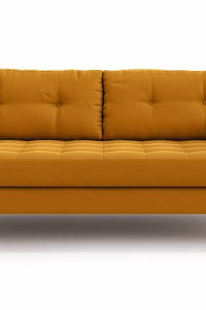 Soffa stephanie 3-sits - gul