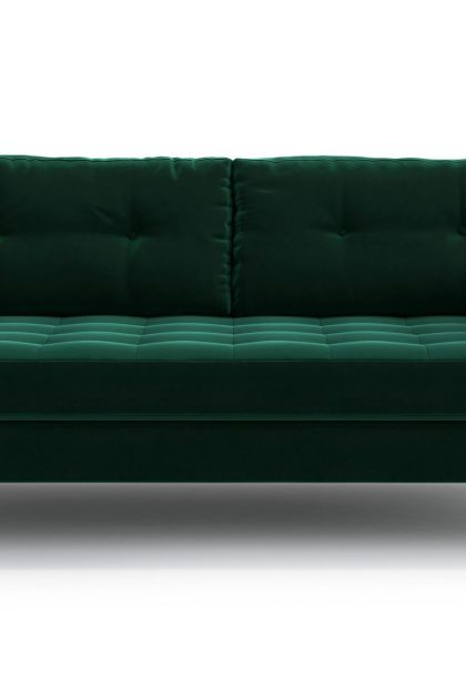 Soffa stephanie 3-sits - grön
