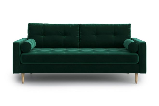 Soffa stephanie 3-sits - grön