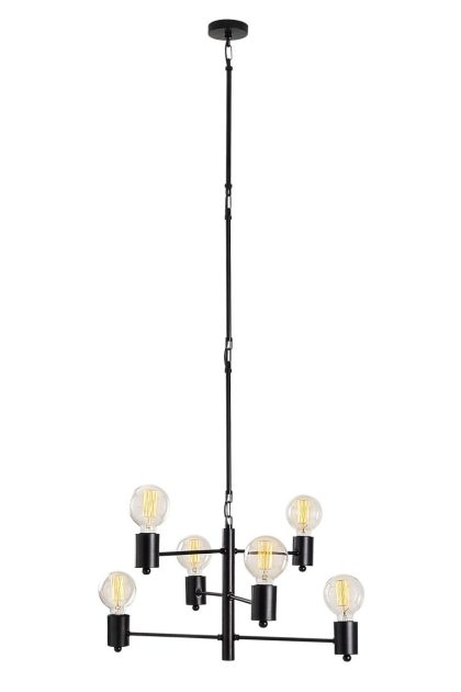Taklampa hexa svart - opviq