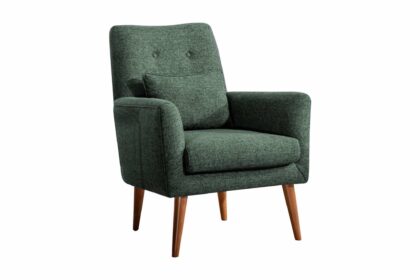 Fåtölj yankovich med armstöd - grön