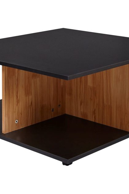 Soffbord kossey 70 cm - svart