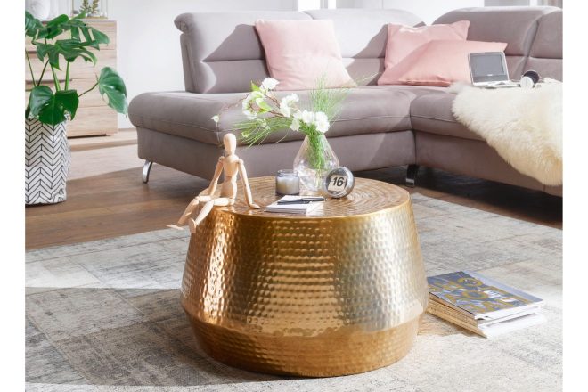 Soffbord jeannoel 60 cm - guld
