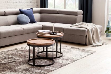 Satsbord amilliah 2-pack - trä|natur