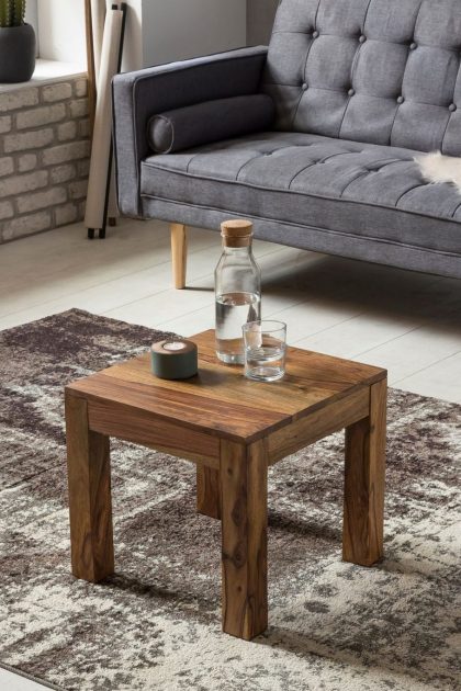 Soffbord braunberger 45 cm - massivt trä