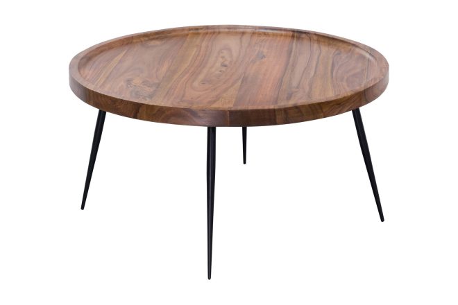 Soffbord philby 75 cm - valnötsbrun