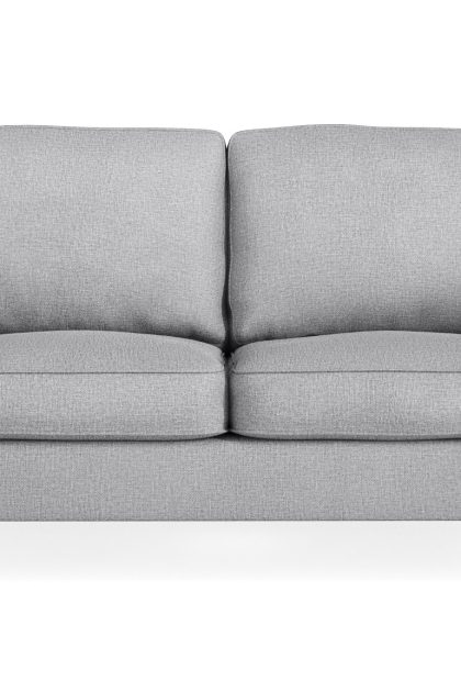 Soffa howard oxford 2-sits - ljusgrå