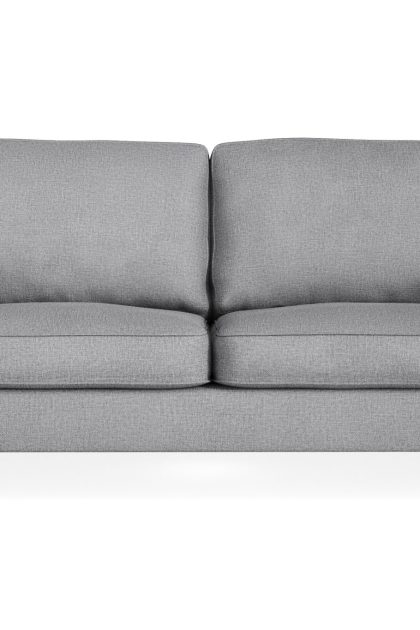 Soffa howard oxford 3-sits - ljusgrå