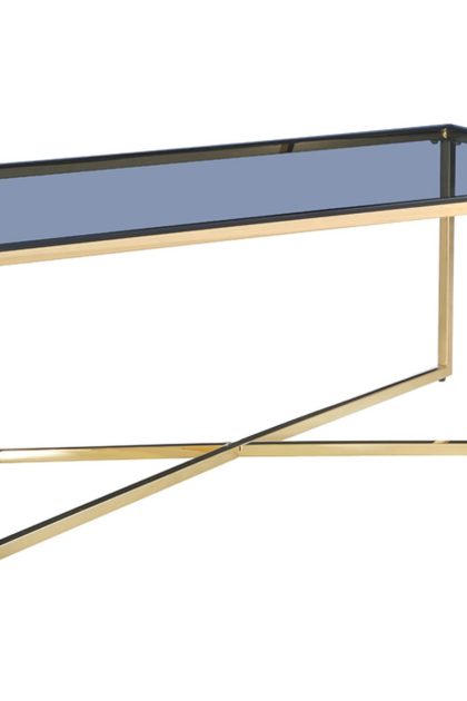Soffabord lily 120 cm guld - amandab