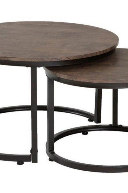 Satsbord sakeithia 76 cm - brun