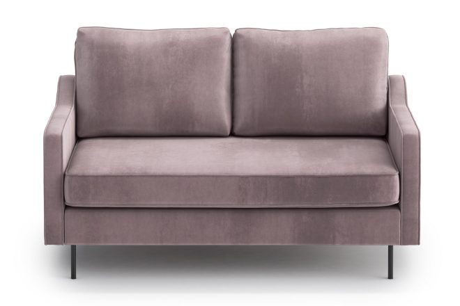 2-sits soffa vickan - rosa