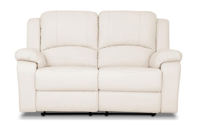 Reclinersoffa navarro 2-sits konstläder - beige