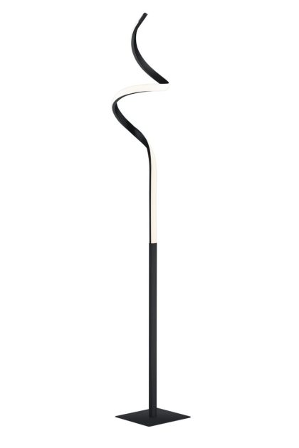 Trio lighting course led golvlampa mattsvart - trio