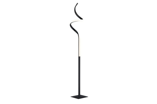 Trio lighting course led golvlampa mattsvart - trio