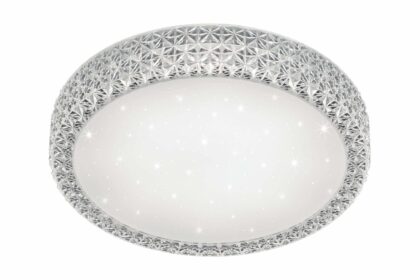 Trio lighting pegasus led plafond 60cm vit - trio
