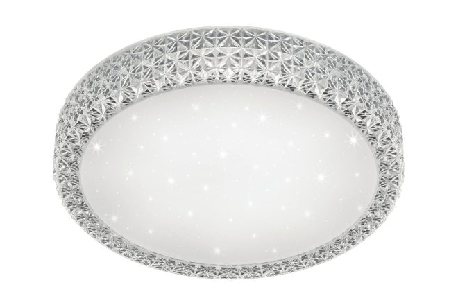 Trio lighting pegasus led plafond 60cm vit - trio